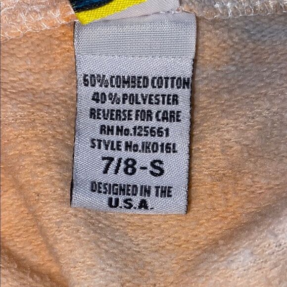 Kidd Clothing Tie-Dye Hoodie with Black Hills South Dakota Patch Size 7/8 (S) - Picture 4 of 4